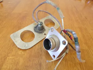Bell Helicopter Swivel Light with Push Button Light Assy